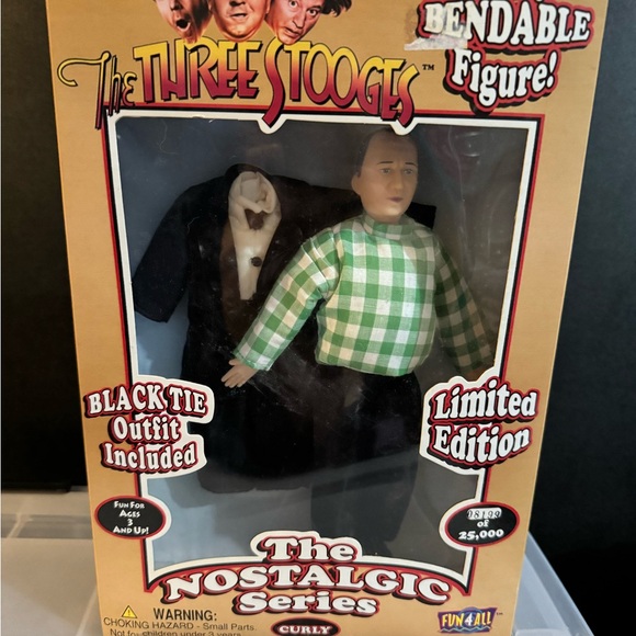 The Three Stooges Nostalgic Series Dolls - Picture 2 of 7